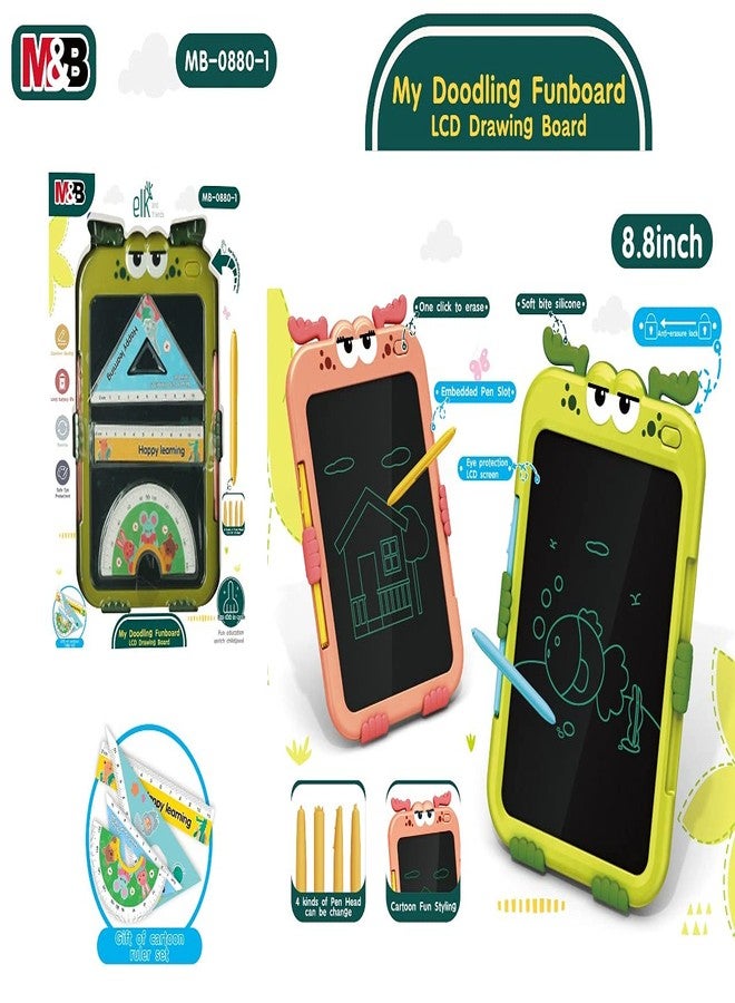 Magicwand ABS Plastic My Fun Doodling Fun E-Tablet with 4 Types of Pen Tools & Eye Protection Technology【Pack of 1】 - Image 4